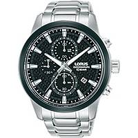 chronographe montre Acier Cadran Noir homme Sports RM325HX9