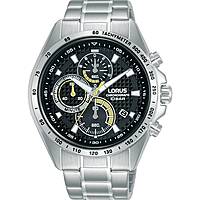 chronographe montre Acier Cadran Noir homme Sports RM351HX9