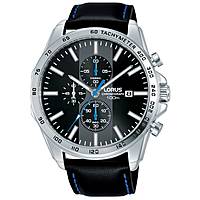 chronographe montre Acier Cadran Noir homme Sports RM391EX9