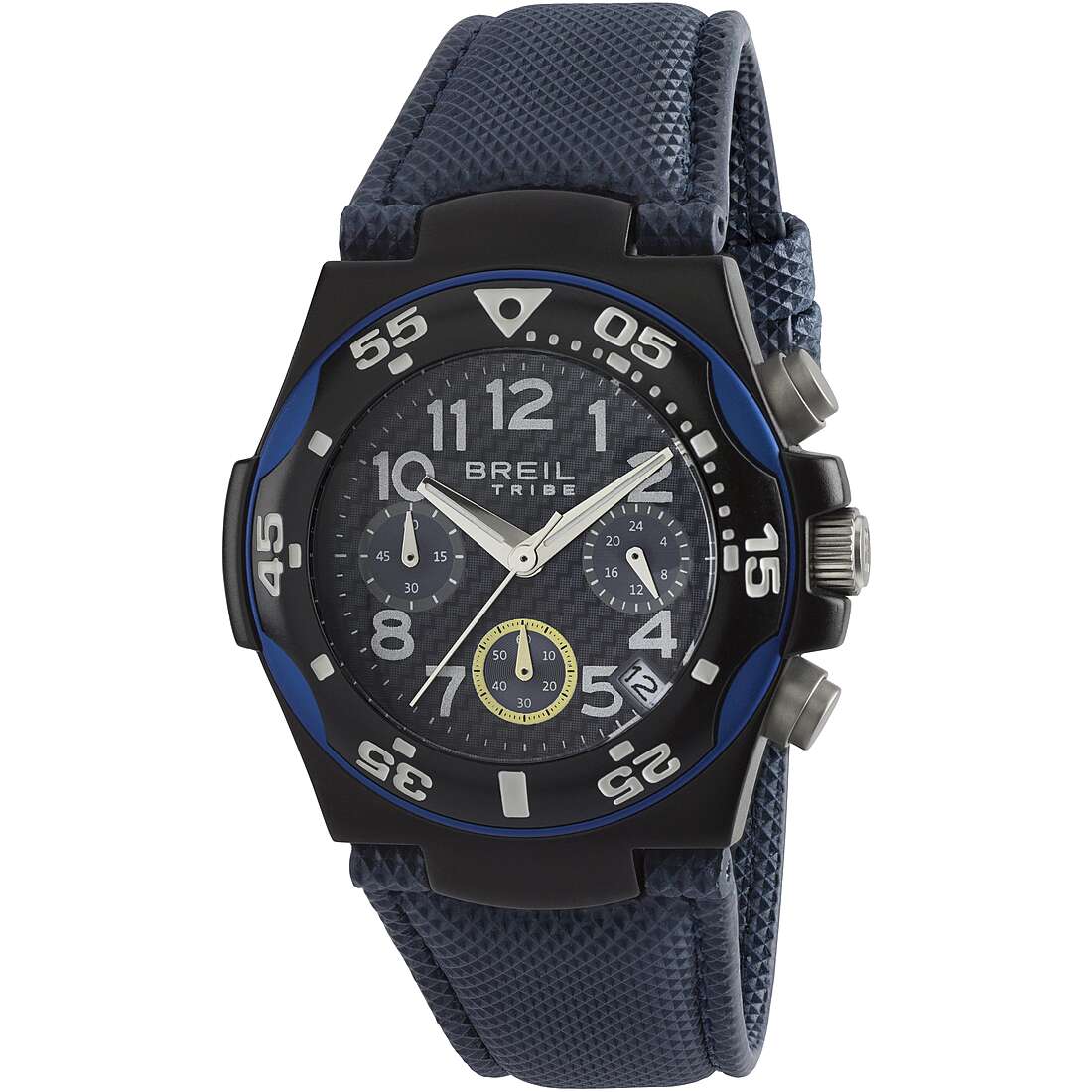 chronographe montre Aluminium Cadran Bleu homme Ice Extension EW0287