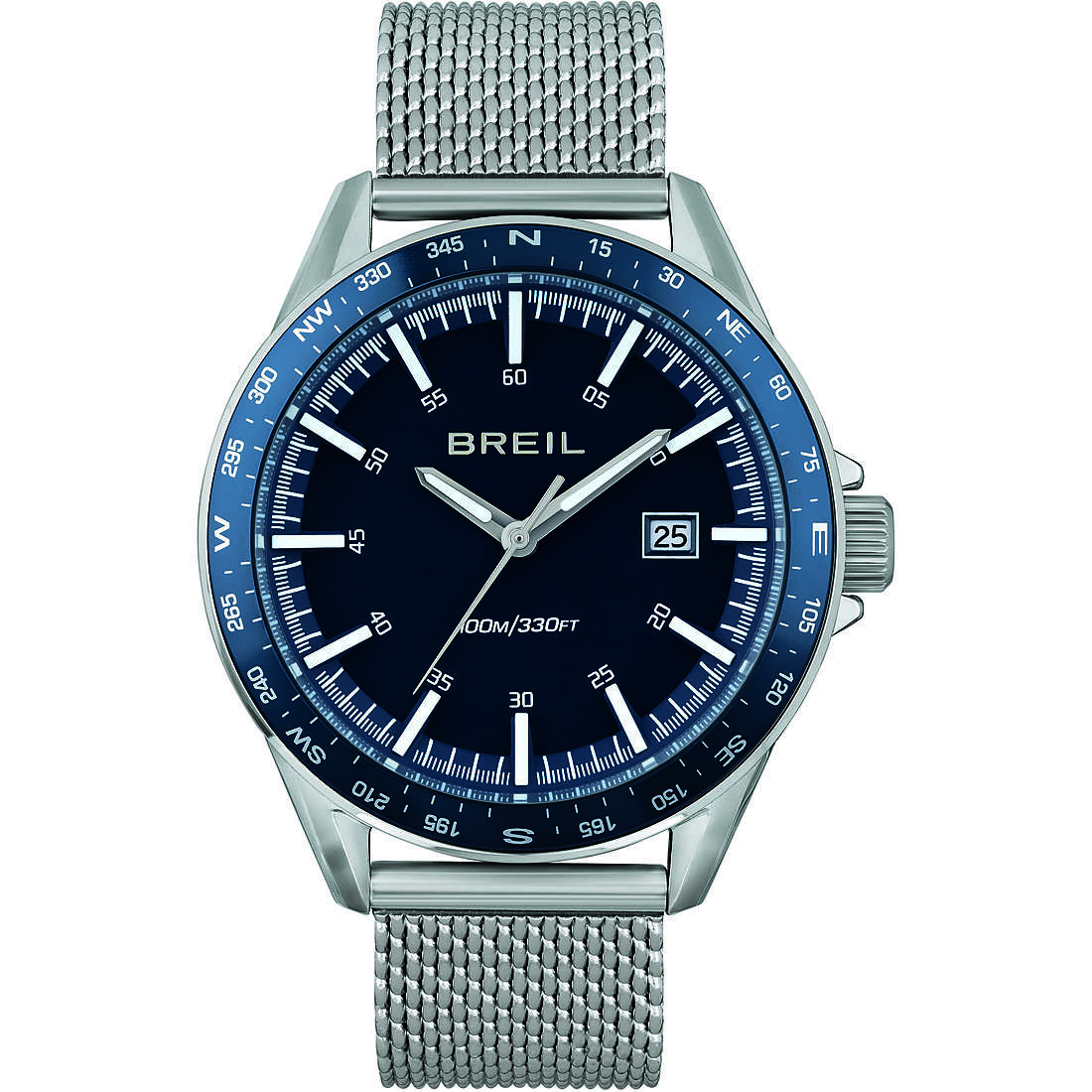chronographe montre Aluminium Cadran Bleu homme TW1893