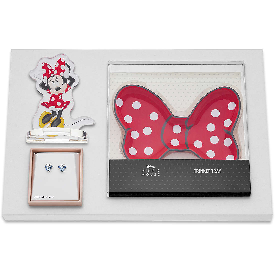 Coffret cadeau boucles d'oreille enfant Disney Mickey and Minnie GIFT BOX 004