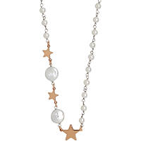 collier avec des perles Boccadamo Gioie pour femme GR786RS