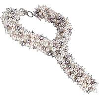collier avec des perles Boccadamo Romantica pour femme RGR001