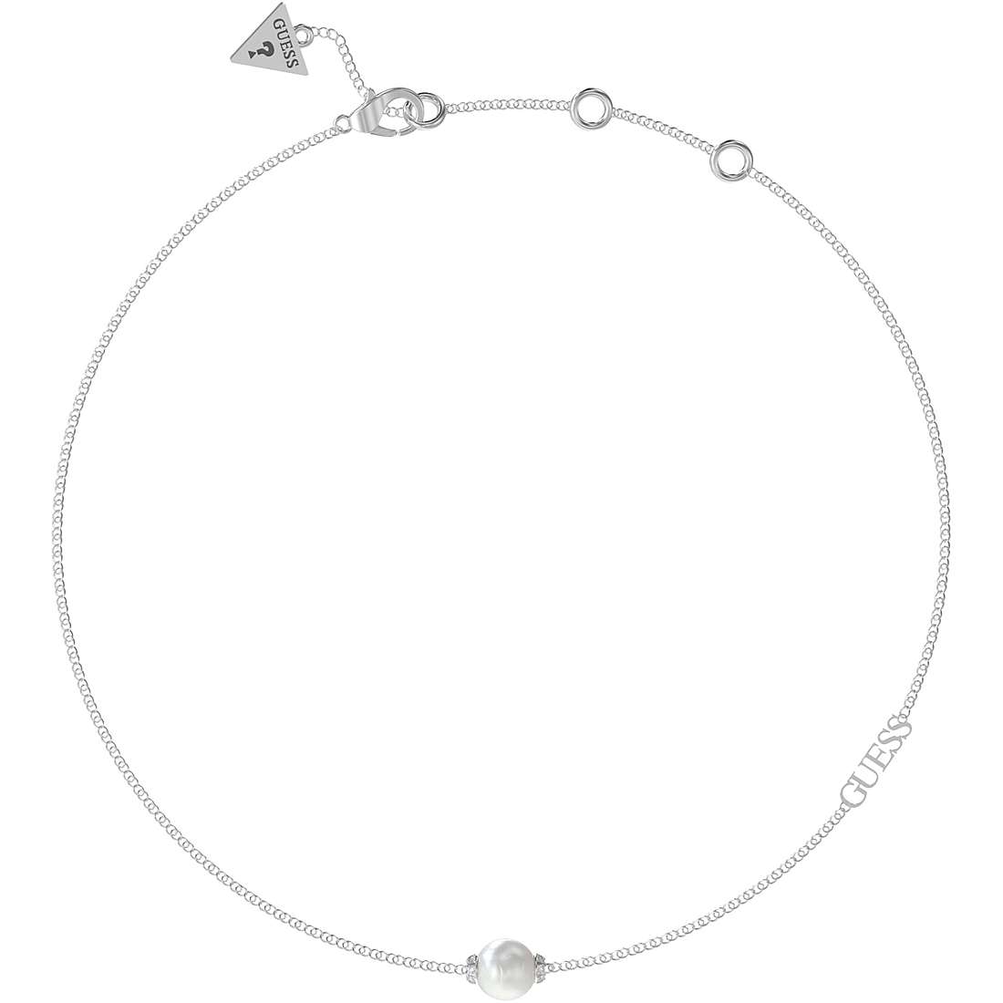 collier avec des perles Guess Underwater Love pour femme JUBN02268JWRHT/U