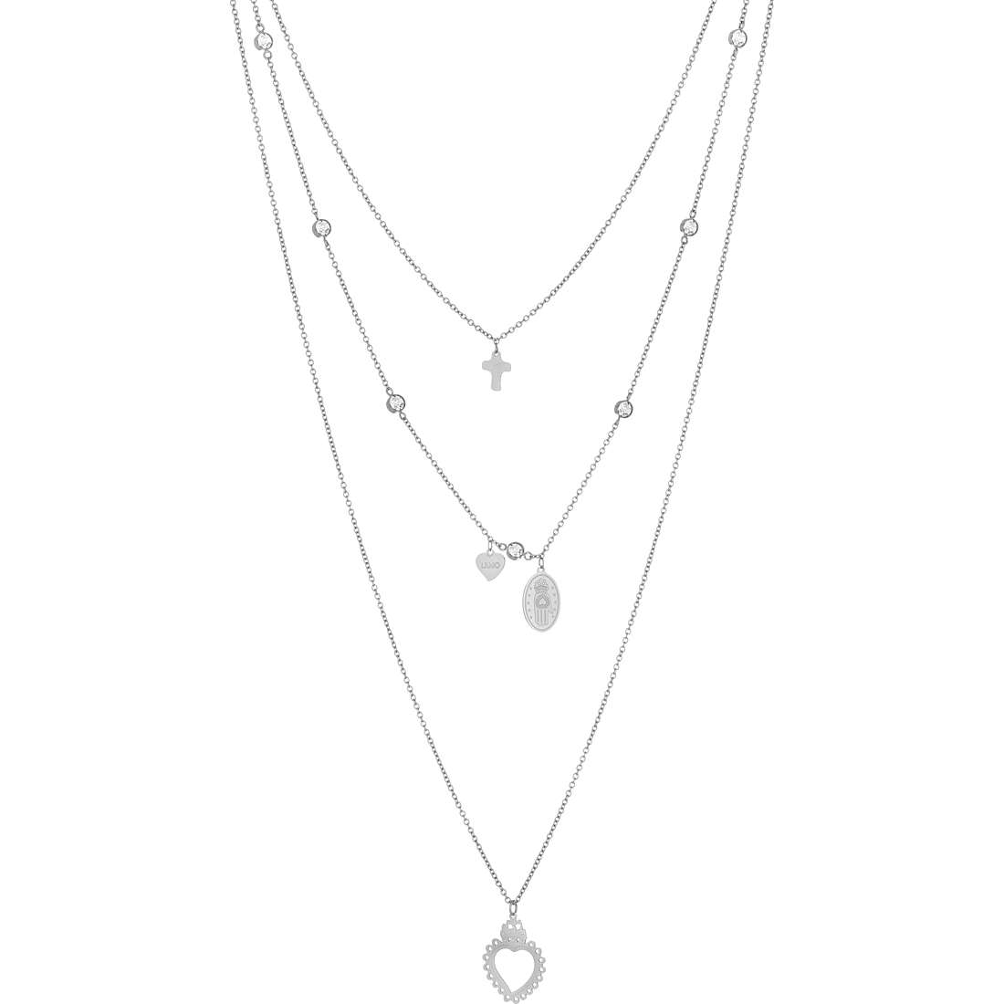 collier avec des perles Liujo pour femme LJ1439