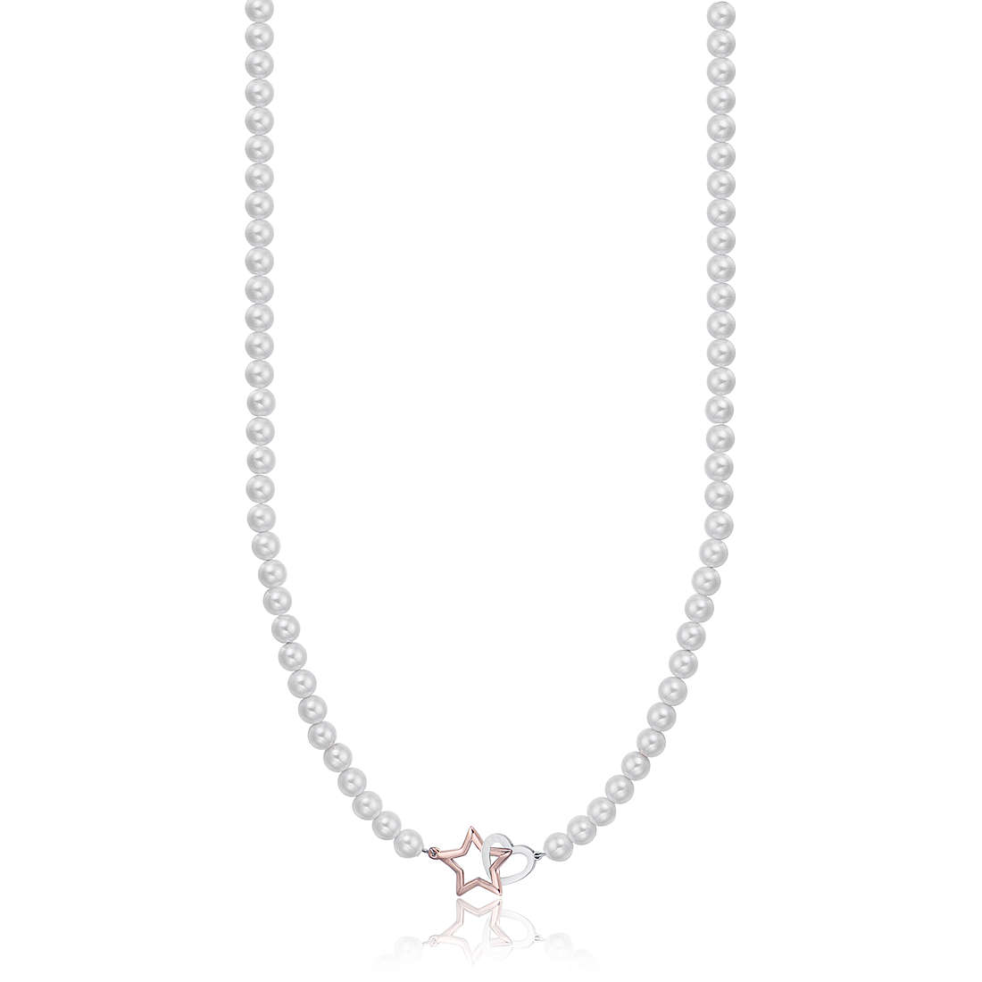 collier avec des perles Luca Barra pour femme CK1439