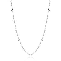 collier bijou Acier femme bijou Perles CK1848