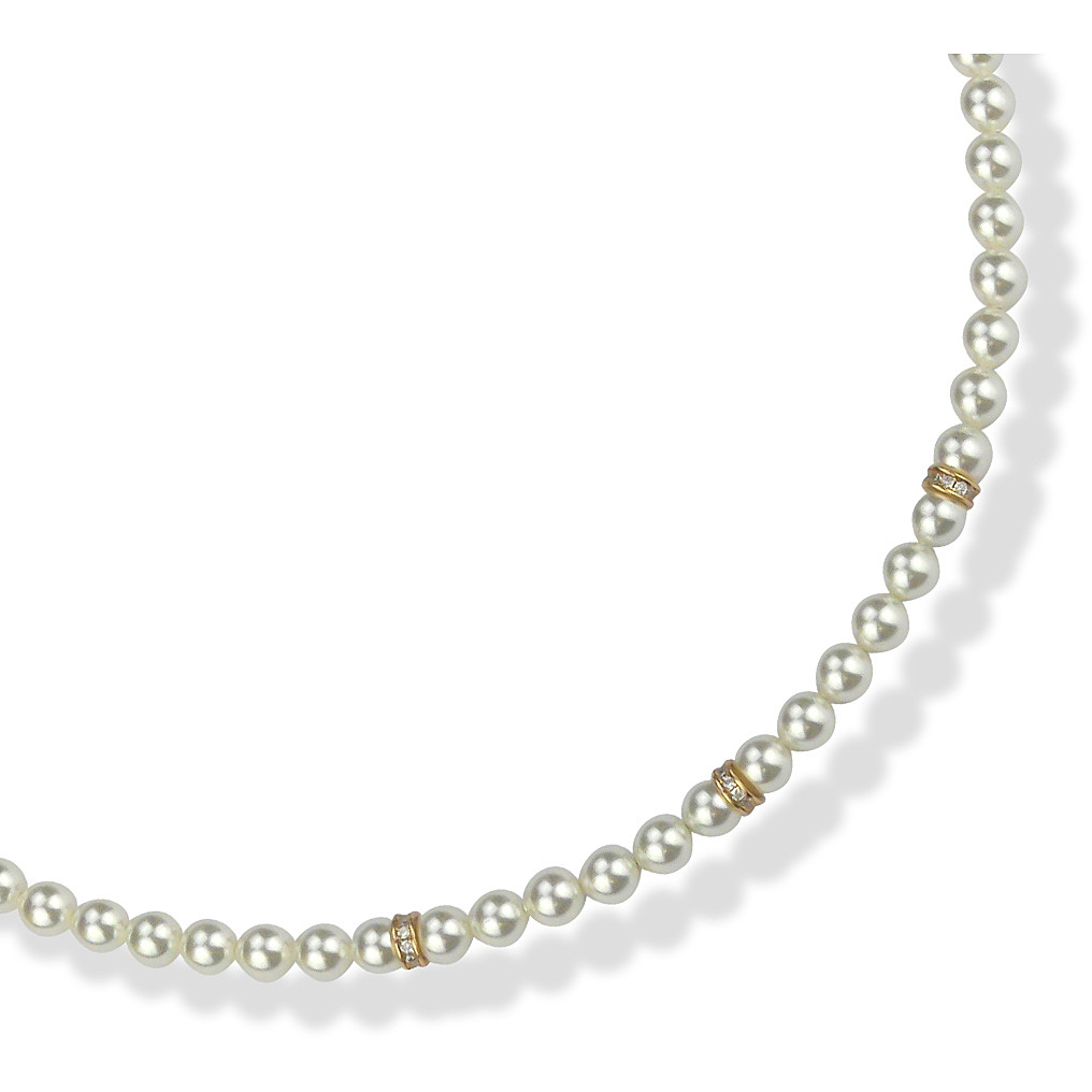 collier bijou Argent 925 femme bijou Perles, Zircons GR817D