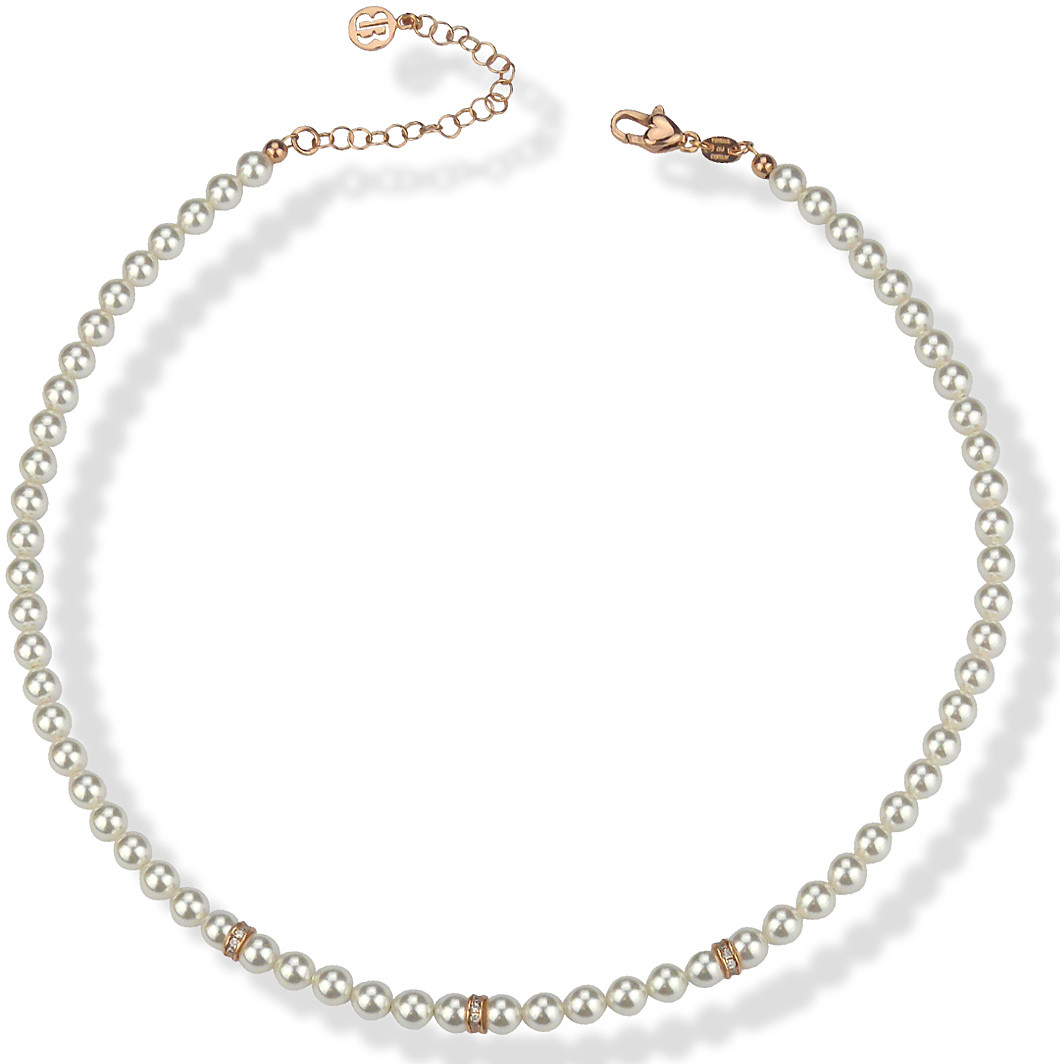 collier bijou Argent 925 femme bijou Perles, Zircons GR817RS