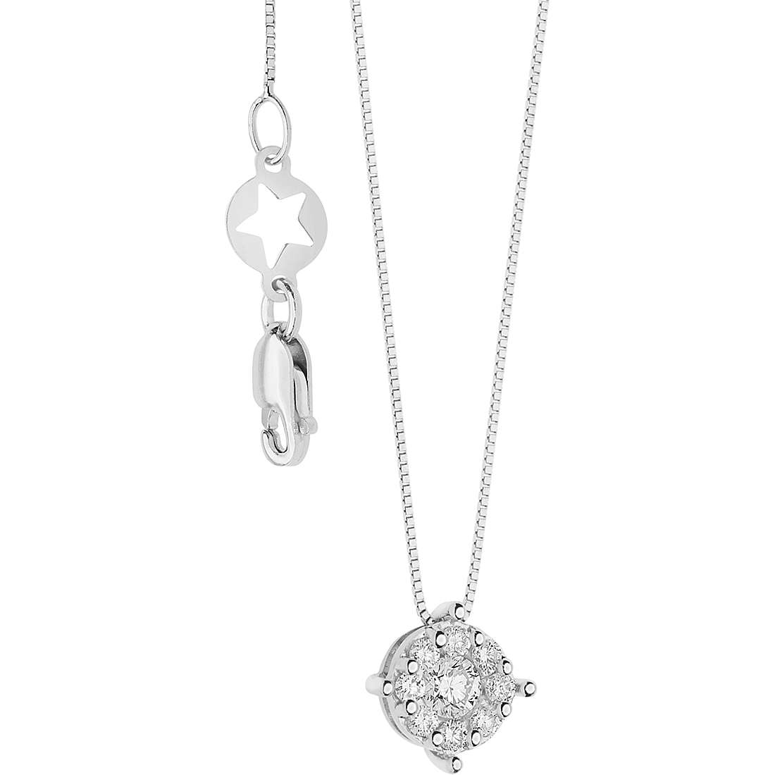 collier bijou Or femme bijou Diamant GLB 1611