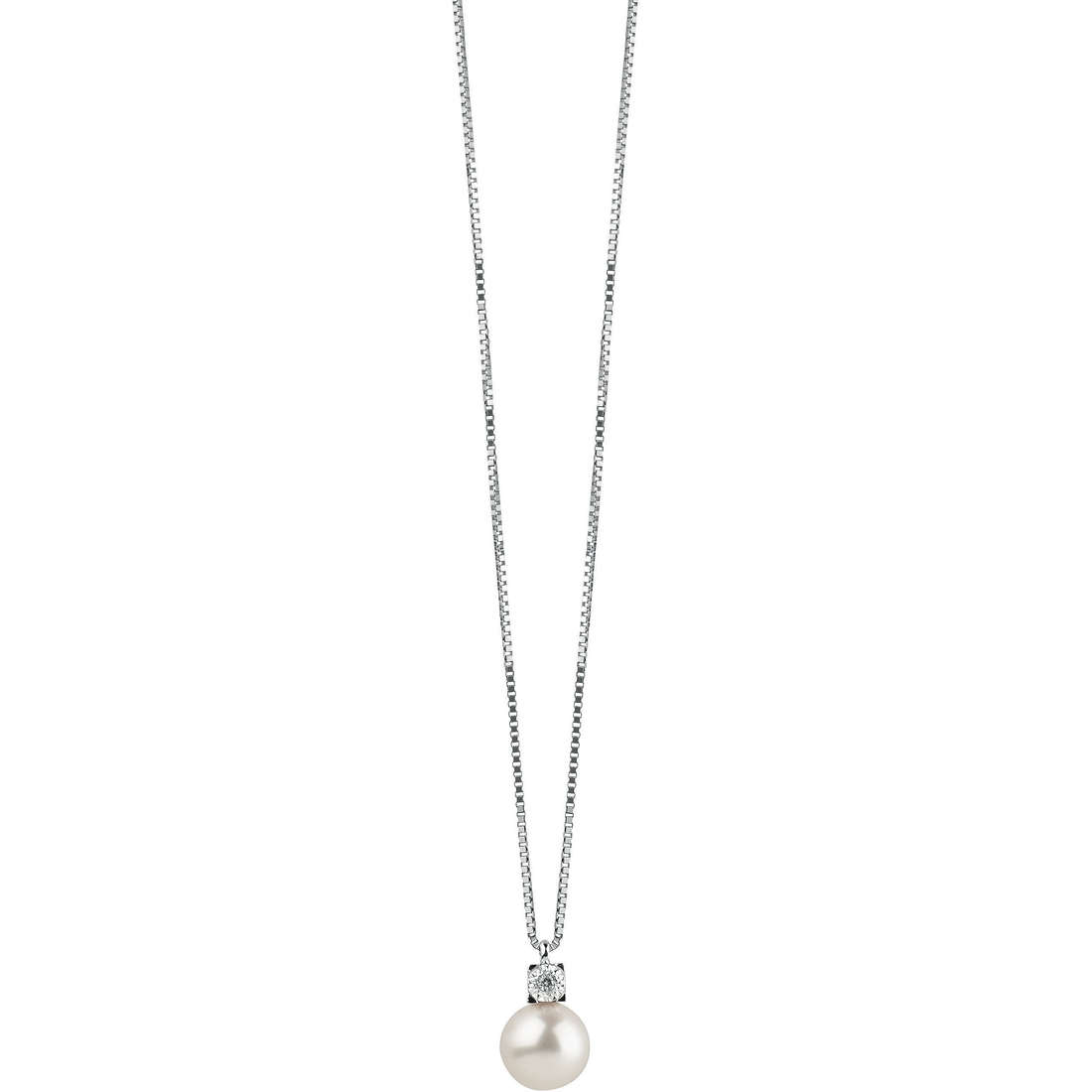 collier bijou Or femme bijou Diamant, Perles 20070777