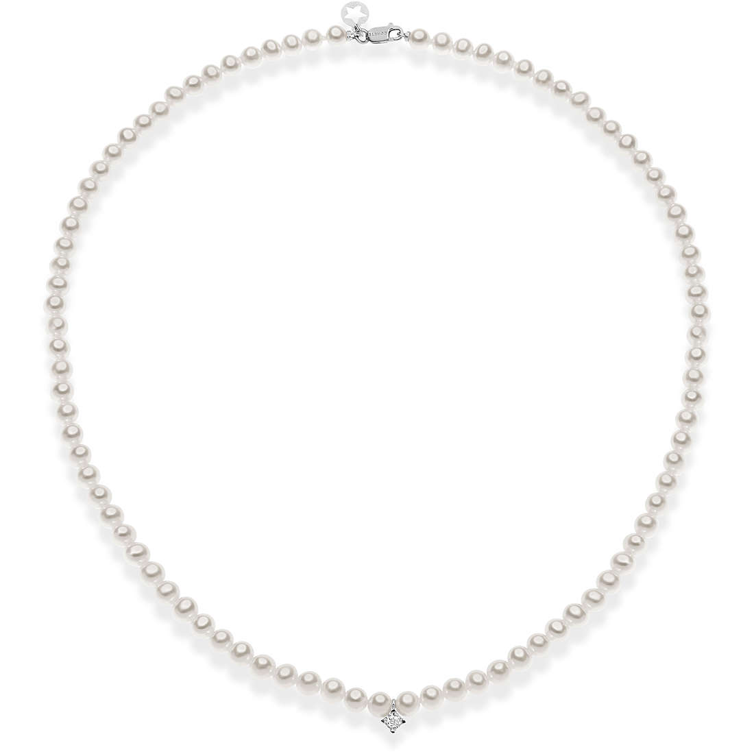 collier bijou Or femme bijou Diamant, Perles FWQ 320