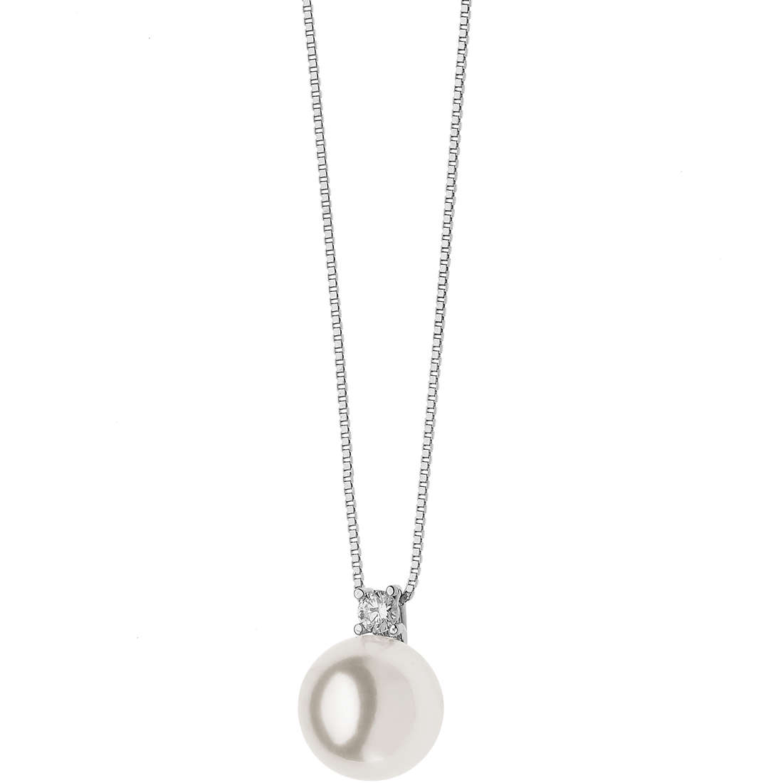 collier bijou Or femme bijou Diamant, Perles GLP 539