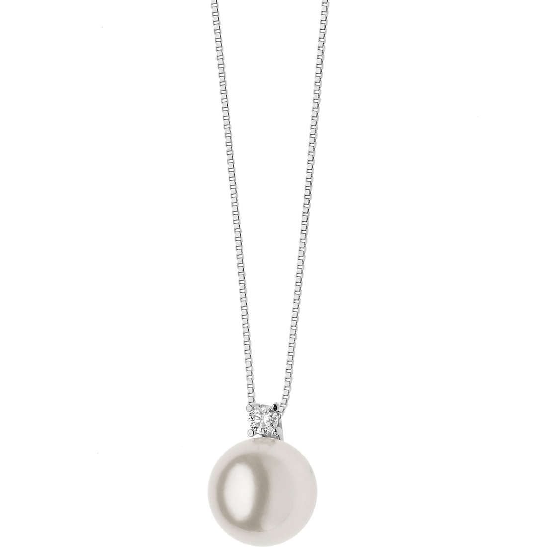 collier bijou Or femme bijou Diamant, Perles GLP 540