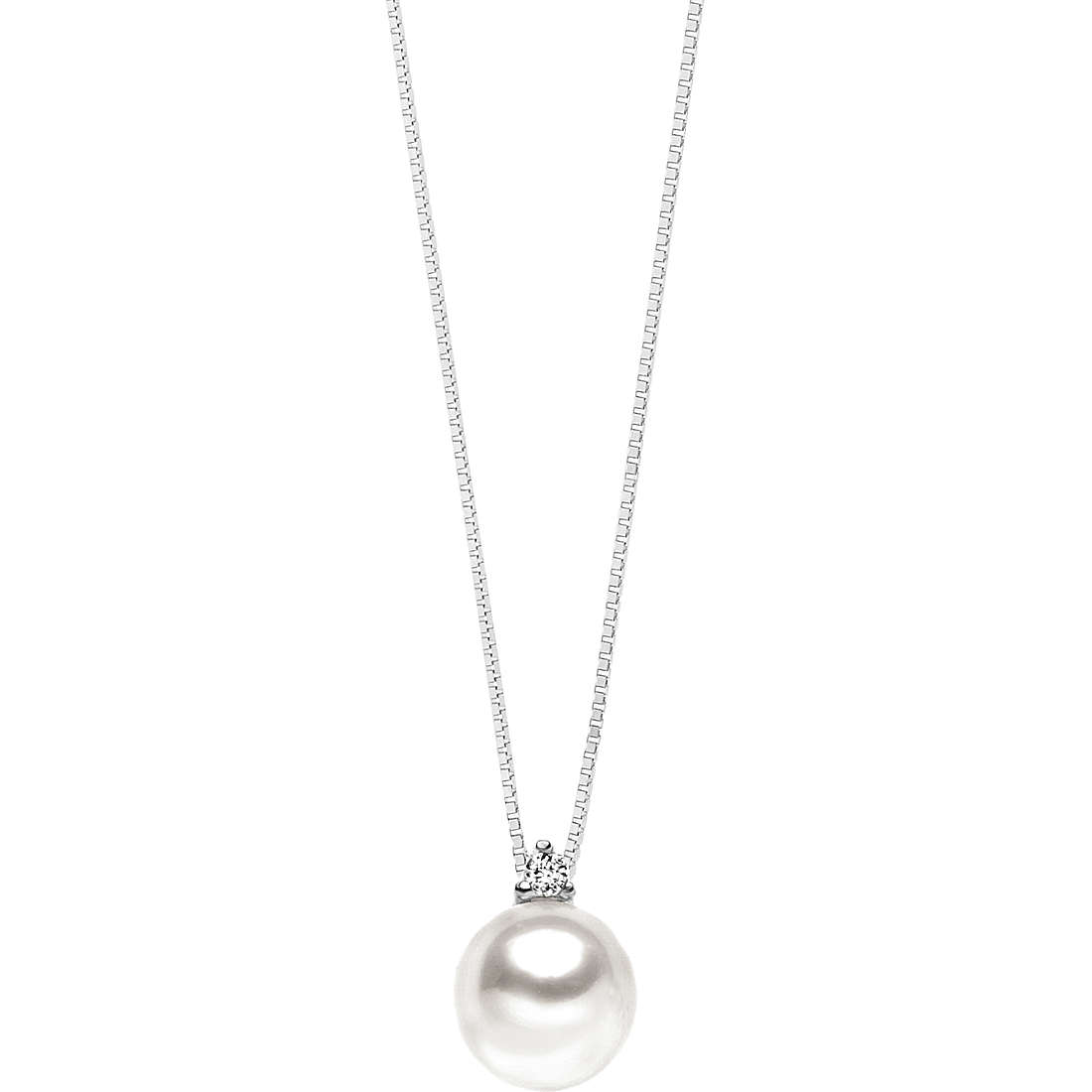 collier bijou Or femme bijou Diamant, Perles GLP 576