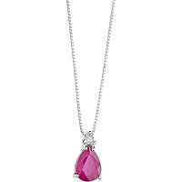 collier bijou Or femme bijou Diamant, Rubis GLB 1508