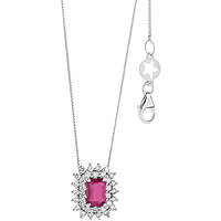 collier bijou Or femme bijou Diamant, Rubis GLB 1604