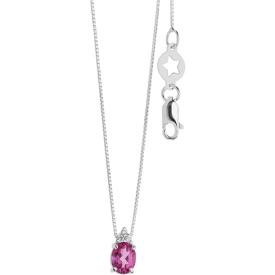 collier bijou Or femme bijou Diamant, Semi-précieuse GLB 1580