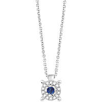 collier bijou Or femme bijou Saphir, Diamant 20091721