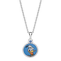 collier enfant bijoux Disney Donald Duck And Daisy CS00027SRPL-P