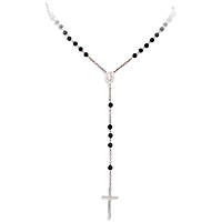 collier femme bijou Amen avec crucifix CROBON40