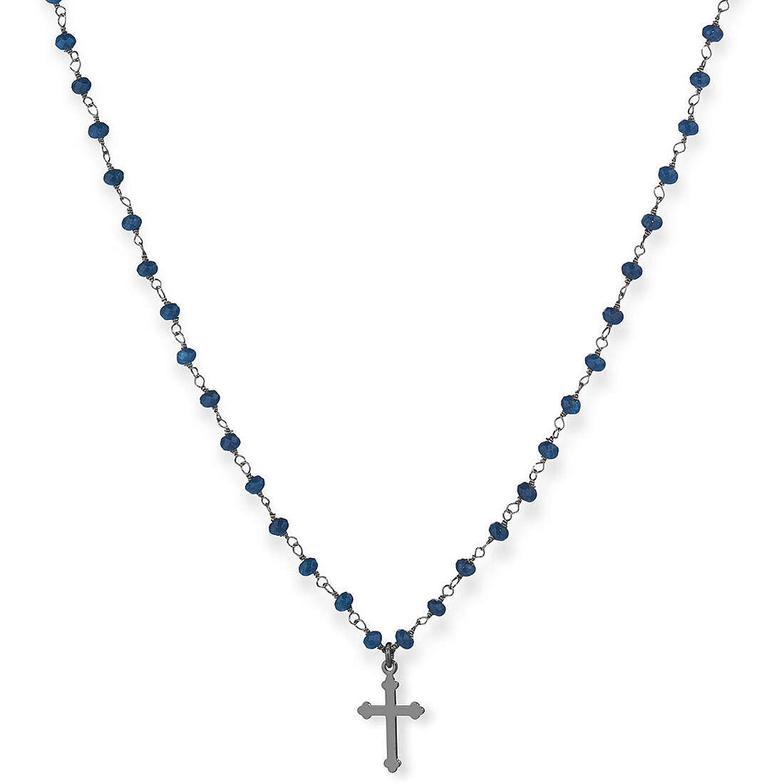 collier femme bijou Amen Romance avec crucifix AB90NCR