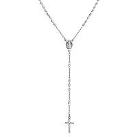 collier femme bijou Amen Rosari avec crucifix CRO30BD