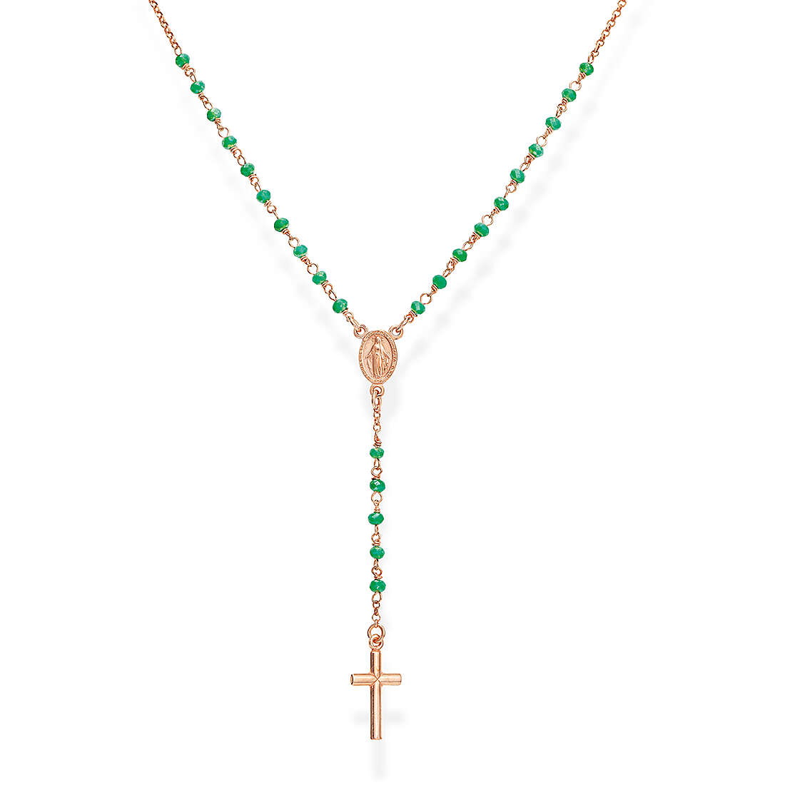 collier femme bijoux Amen Rosari CRO25RM4