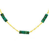 collier femme bijoux GioiaPura LPN41001/GREEN/GP