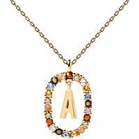 collier femme bijoux PDPaola New Letters CO01-260-U