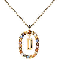 collier femme bijoux PDPaola New Letters CO01-263-U