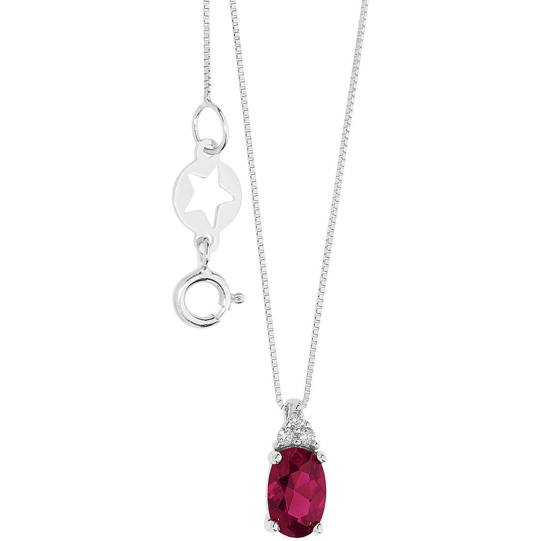 collier Point Lumineux Comete Or 18 kt GLB 1616