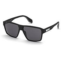 lunettes de soleil adidas Originals noirs forme Hexagonale OR00395802A