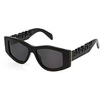 lunettes de soleil Barrow noirs forme Hexagonale SBA004V0700