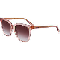 lunettes de soleil Calvin Klein femme transparents CK23506S5318601