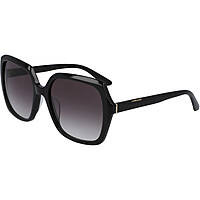 lunettes de soleil Calvin Klein noirs forme Carrée 450735719001
