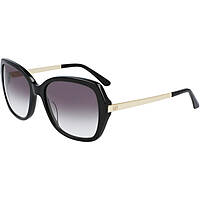 lunettes de soleil Calvin Klein noirs forme Carrée 455315617001