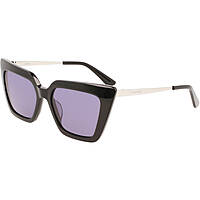 lunettes de soleil Calvin Klein noirs forme Carrée CK22516S5417001
