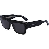 lunettes de soleil Calvin Klein noirs forme Carrée CK23504S5519001