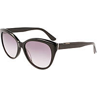 lunettes de soleil Calvin Klein noirs forme Cat Eye CK22520S5717001
