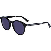 lunettes de soleil Calvin Klein noirs forme Cat Eye CK23510S5219001
