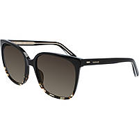 lunettes de soleil Calvin Klein noirs forme Rectangulaire 469875718033