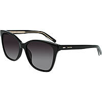 lunettes de soleil Calvin Klein noirs forme Rectangulaire 593895516001