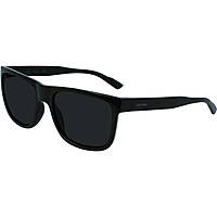 lunettes de soleil Calvin Klein noirs forme Rectangulaire 594365819001