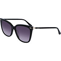 lunettes de soleil Calvin Klein noirs forme Rectangulaire CK22532S5616001