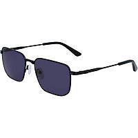 lunettes de soleil Calvin Klein noirs forme Rectangulaire CK23101S5518001