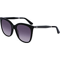 lunettes de soleil Calvin Klein noirs forme Rectangulaire CK23500S5519001