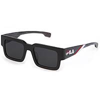 lunettes de soleil Fila noirs forme Carrée SFI3140700