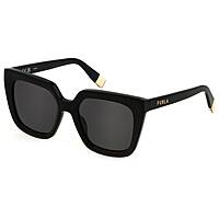 lunettes de soleil Furla noirs forme Carrée SFU776530700